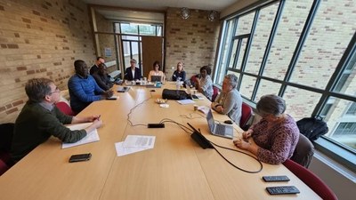 Visite de courtoisie à l'UCLouvain